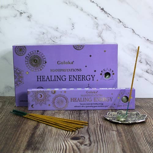 Green Tree – Großhandel Räucherwerk – Goloka Manifestation Heilende Energie Edelstein Räucherstäbchen4