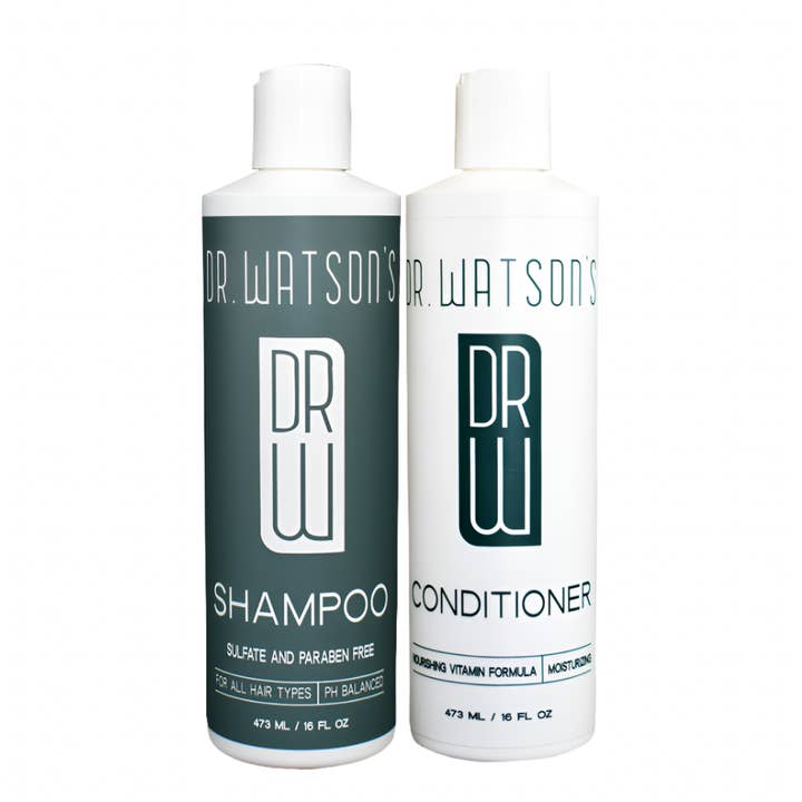 My American Goods - Wholesale Hair Conditioner - Dr. Watson's Hair Care | Shampoo & Conditioner Bundle | The Original by Dr. Watson's Hair & Body Care
