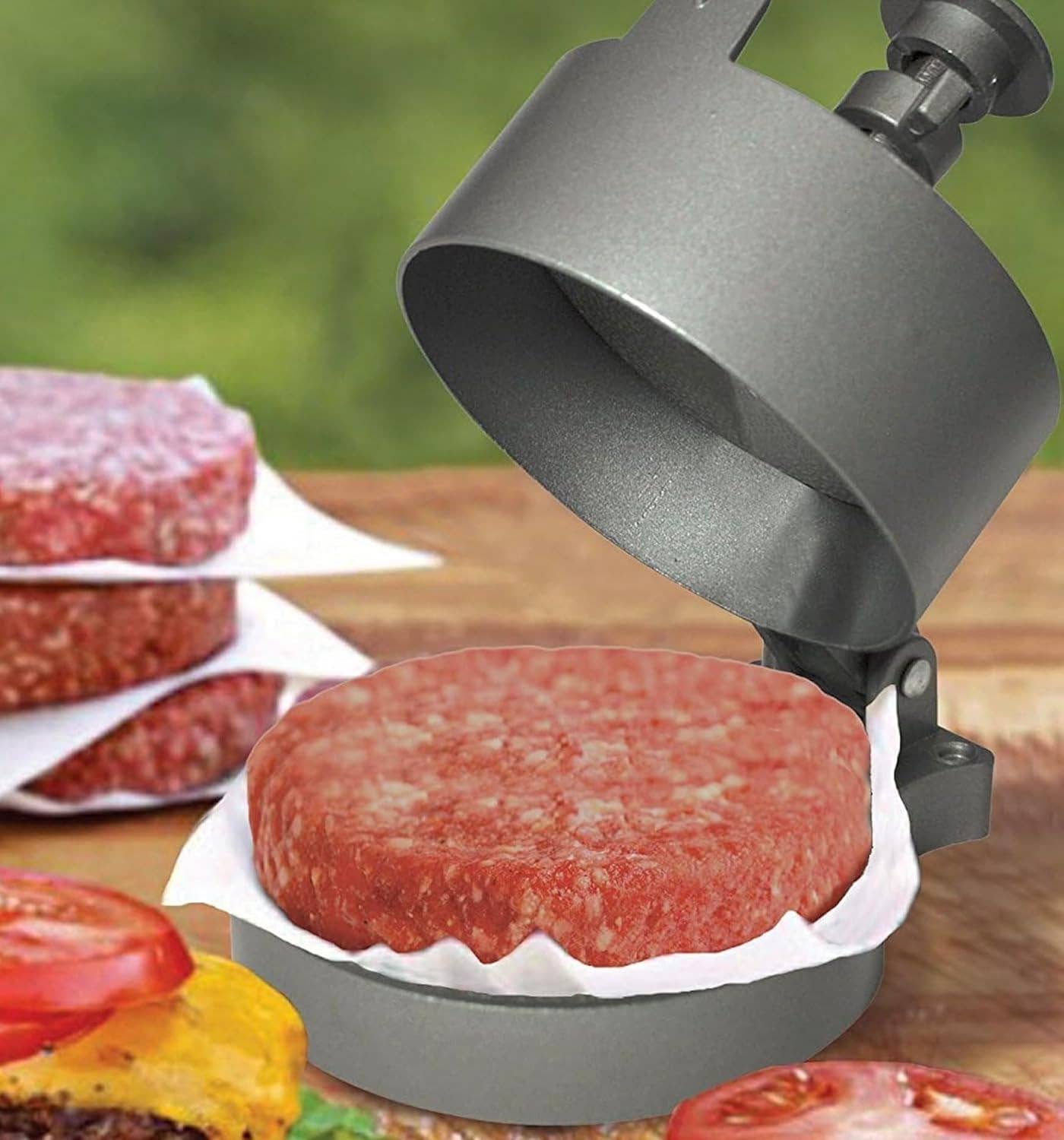 Wholesale Gifts Tomorrow – wholesale Kitchen tool/gadget – The Man BBQ Ultimate Stuffed Burger Press1