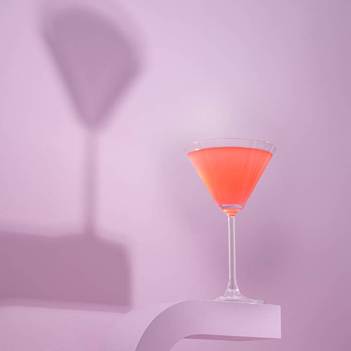 JoyJolt - Wholesale Cocktail/Liquor Glass - Olivia Stemmed Crystal Martini Glasses-Set of 2 or Set of 44