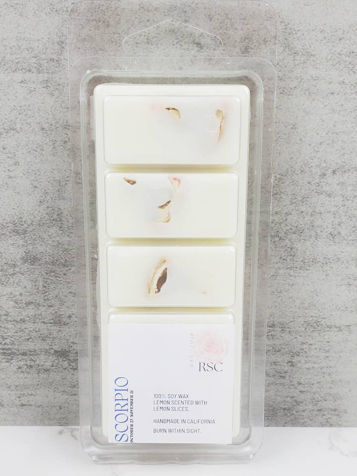 Scorpio Wax Melt for wholesale by Rose Splash Creations