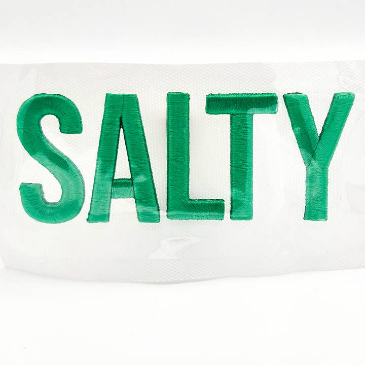 Trendy Transfers - Wholesale Patch - SALTY PUFF Embroidered HAT/POCKET Patch