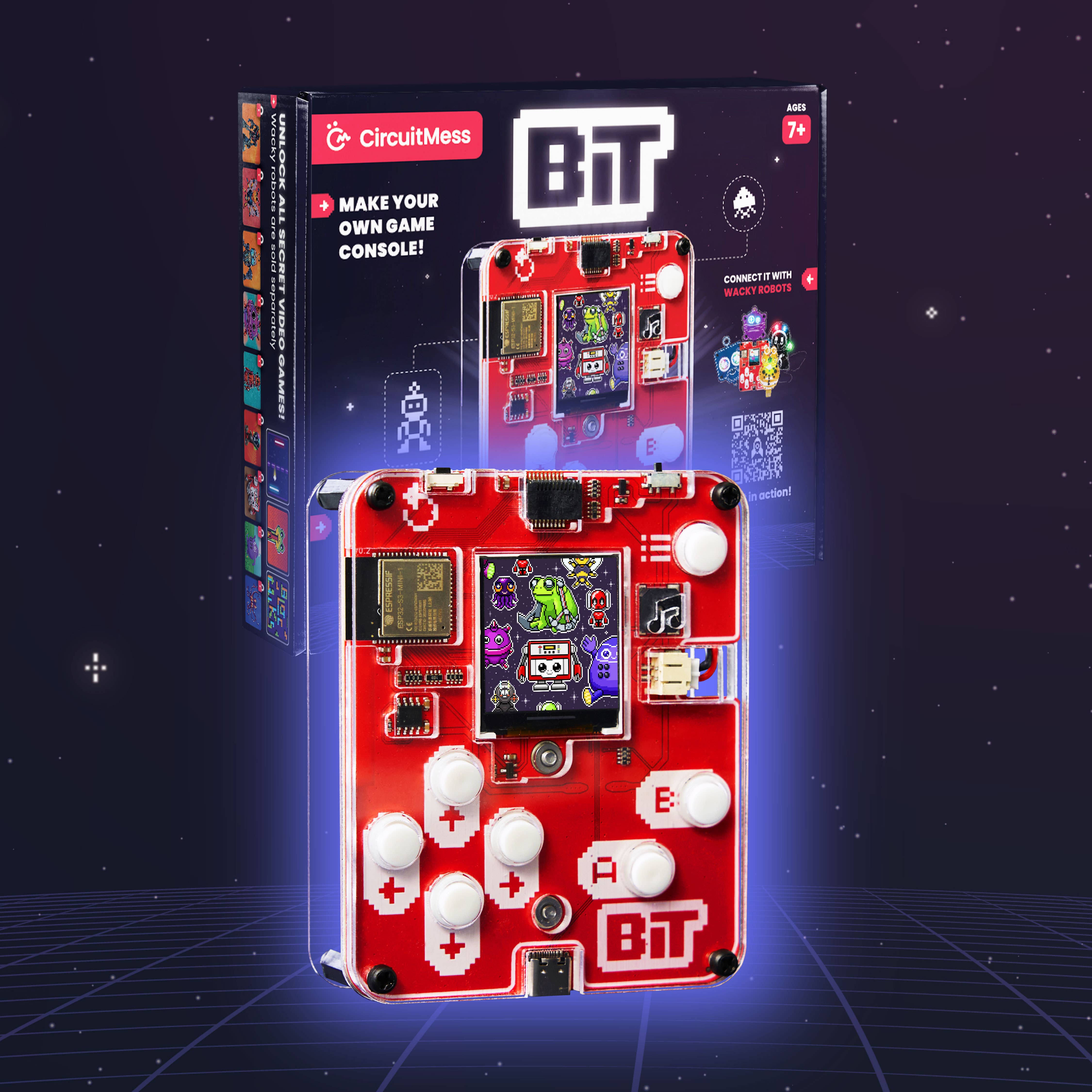 CircuitMess USA - Wholesale Electronic Toy - Kids & Baby - BiT - DIY Game Console2