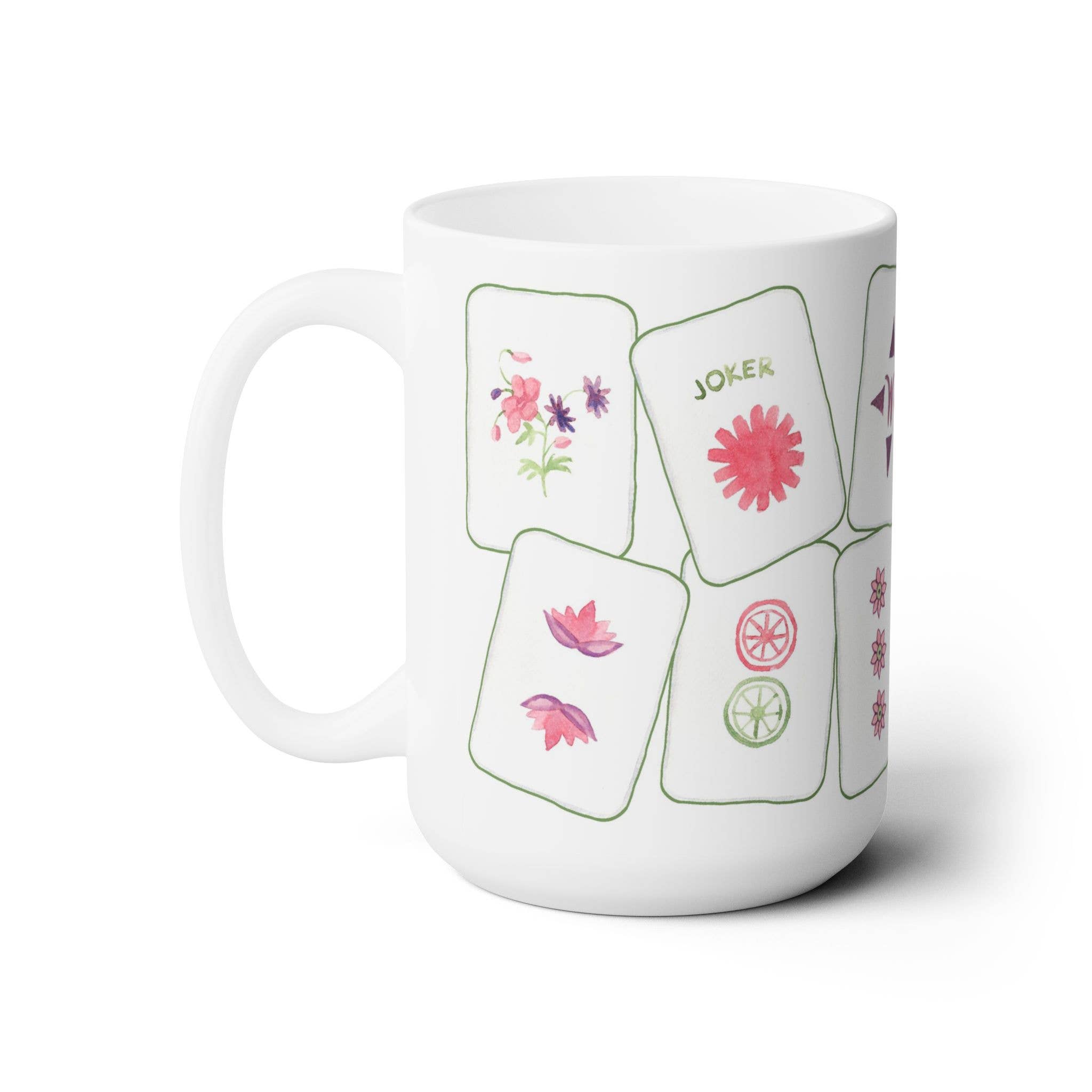 The Muddy Dog - Wholesale Coffee Mug - Let's Mahjong! Ceramic Mug2