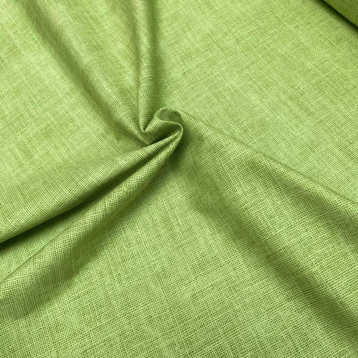 Artiq Textiles - Wholesale Fabric - 901231 - Linen Effect Green - 100% eco cotton