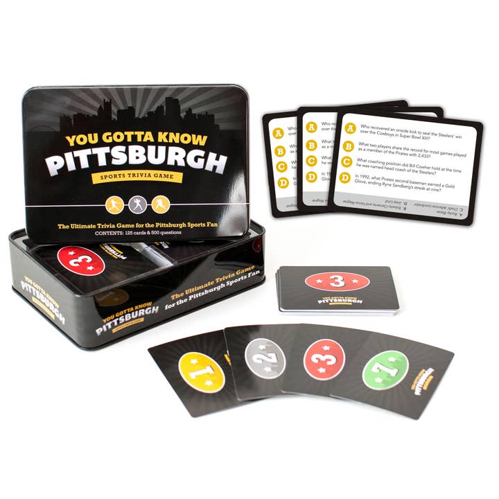 Vous devez connaître Pittsburgh - Jeu de questions-réponses sur le sport (1) pour la vente par You Gotta Know Games