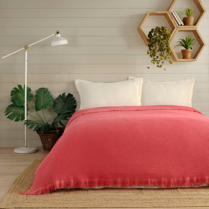 KAFTHAN – Engroshandel Sengetæppe – Vaffelplaid / Sengetæppe | Ferie- og julebutiksgave20