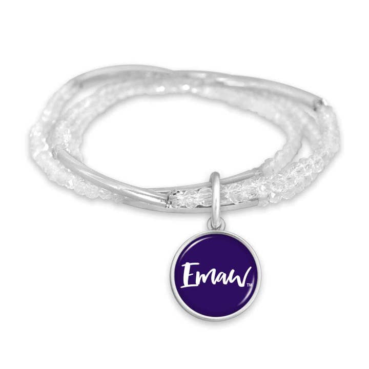 Kansas State Wildcats Chloe Spirt Slogan Bracelet for wholesale by From The Heart