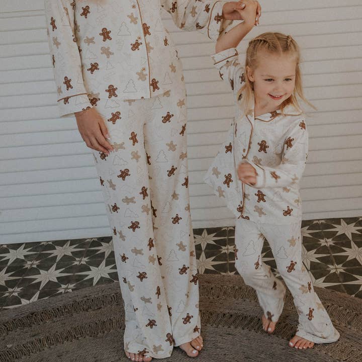 Everyday Leisure - Wholesale Sleepwear Set - Women's - Gingerbread | Women's Bamboo Flare Set