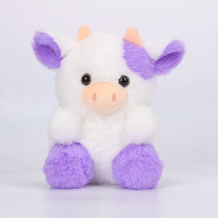 FurDecoration - Wholesale Stuffed/Plush Toy - Kids & Baby - Cute Plush Strawberry Cow Stuffed Toy In Multiple Colors3