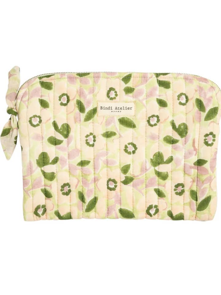 Platt necessär i bomull - Amelia Green för wholesale av Bindi Atelier