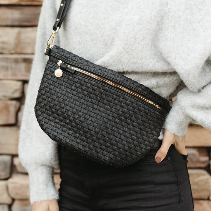 Lumi + Sol - Wholesale Crossbody Bag - Women's - Lumi Woven Crossbody Bag