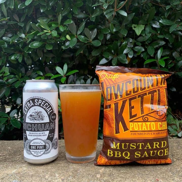 Lowcountry Kettle - Wholesale Crisps - Mustard Bbq Potato Chips - 24 bags3