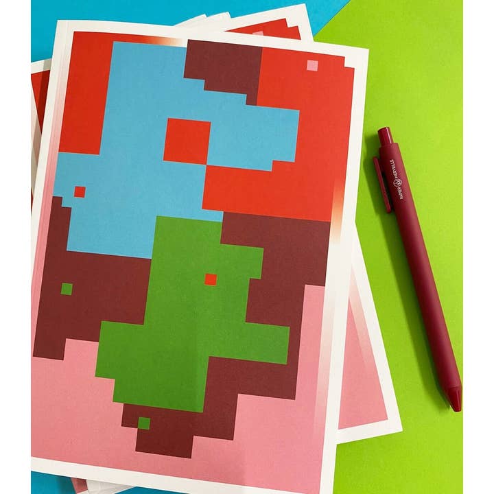 Papier Merveille - Wholesale Notebook - “Pixel-02" A5 notebook