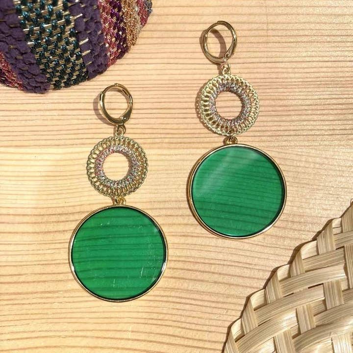 Treviso Mint øreringe for engroshandel hos NAODE Paris