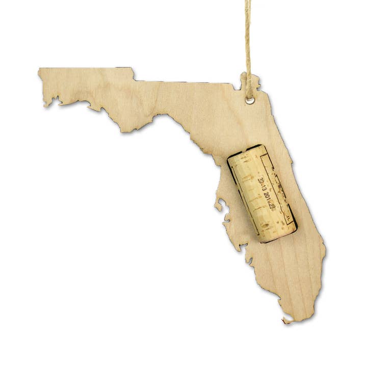 Torched Products - Wholesale Ornament - Wooden Wine Cork Trap Ornaments