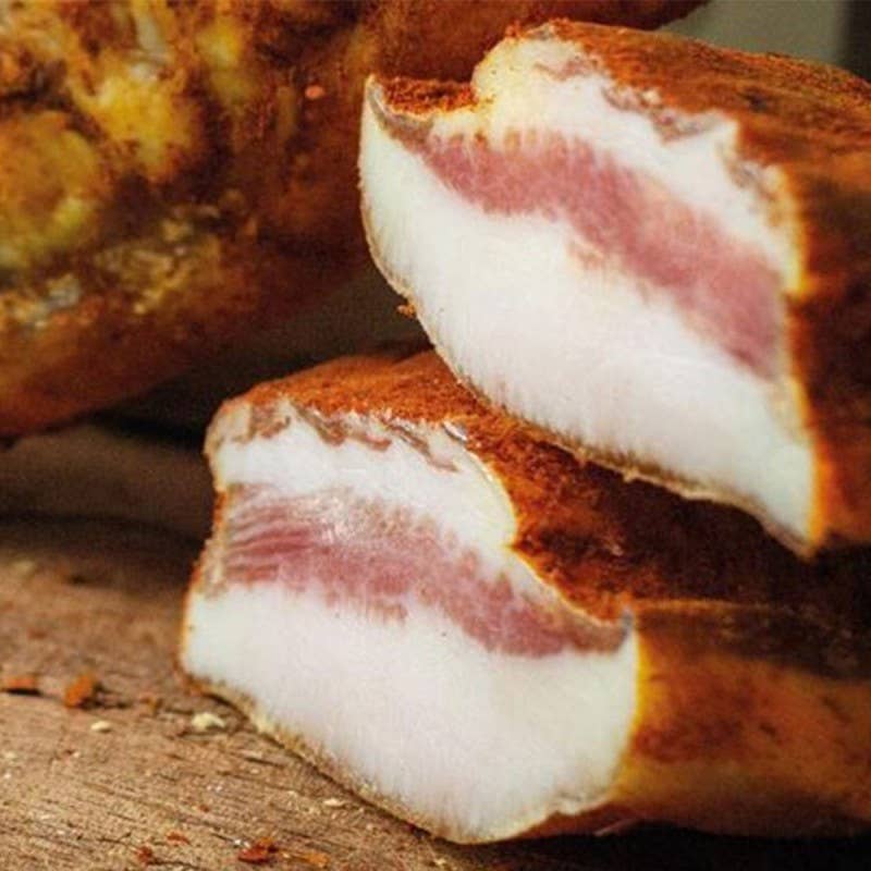 Calabria da Gustare - Wholesale Pork - Ripened cheek slice 500 gr1
