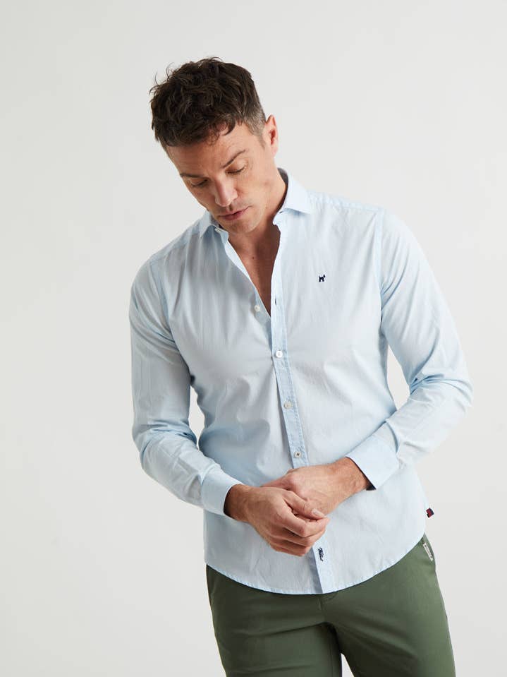 Popeline-Hemd Garment Dyed für den Großhandel von williot