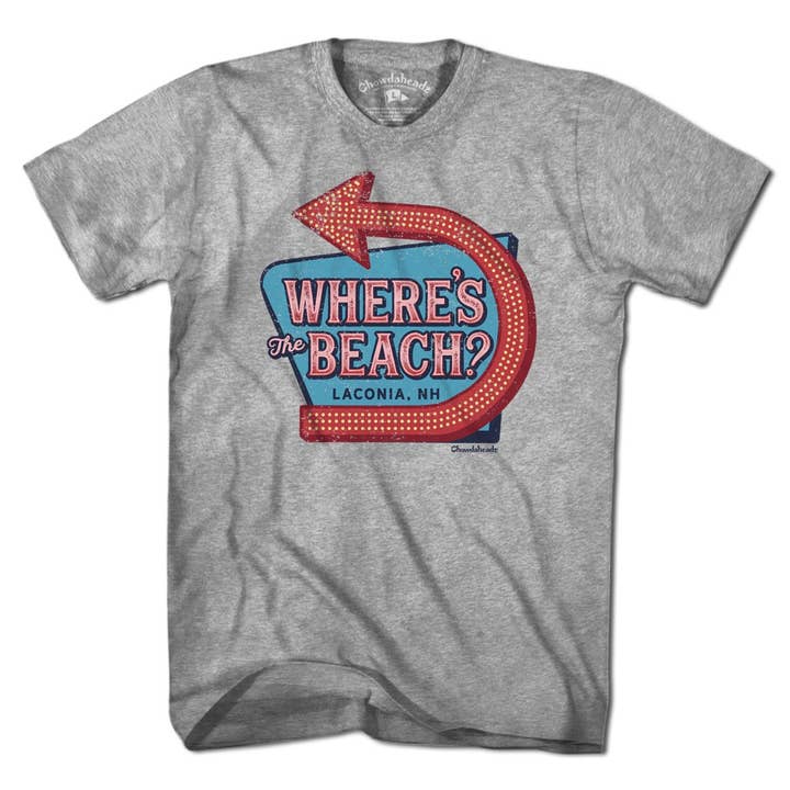 Where's the Beach? T-Shirt for wholesale by Chowdaheadz