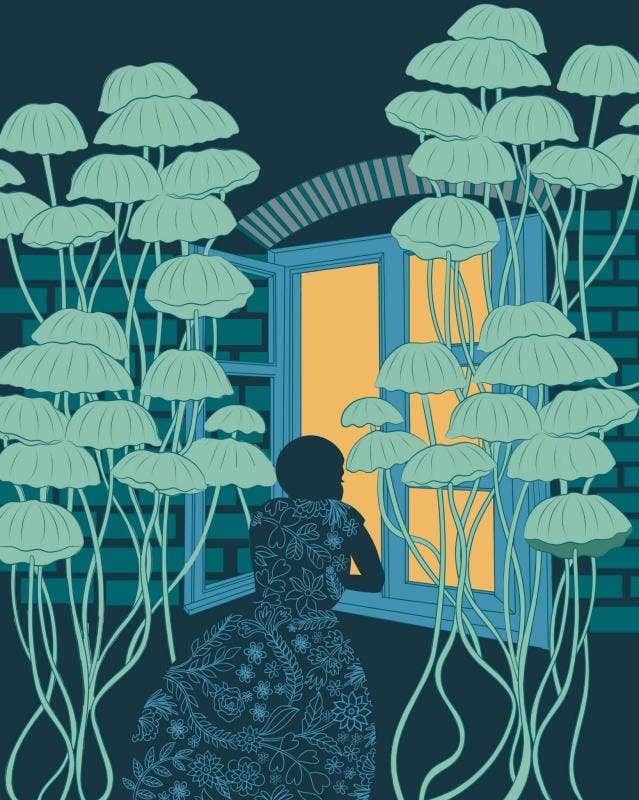 Microcosm Publishing & Distribution - Wholesale Coloring & Activity Book - Adult - Mushroom Daydream Coloring Book2