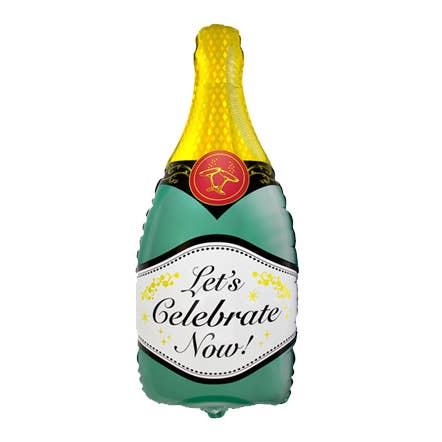 Mis Globos - Wholesale Balloon - CHAMPAGNE BOTTLE BALLOON
