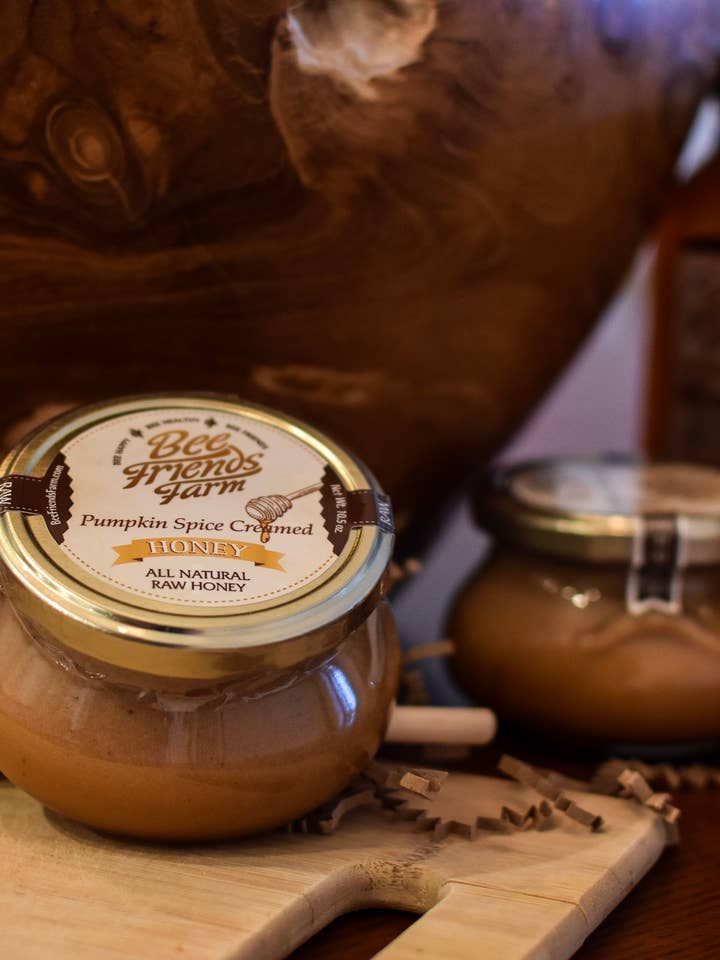 Pumpkin Spice Creamed for wholesale by Bee Friends Farm