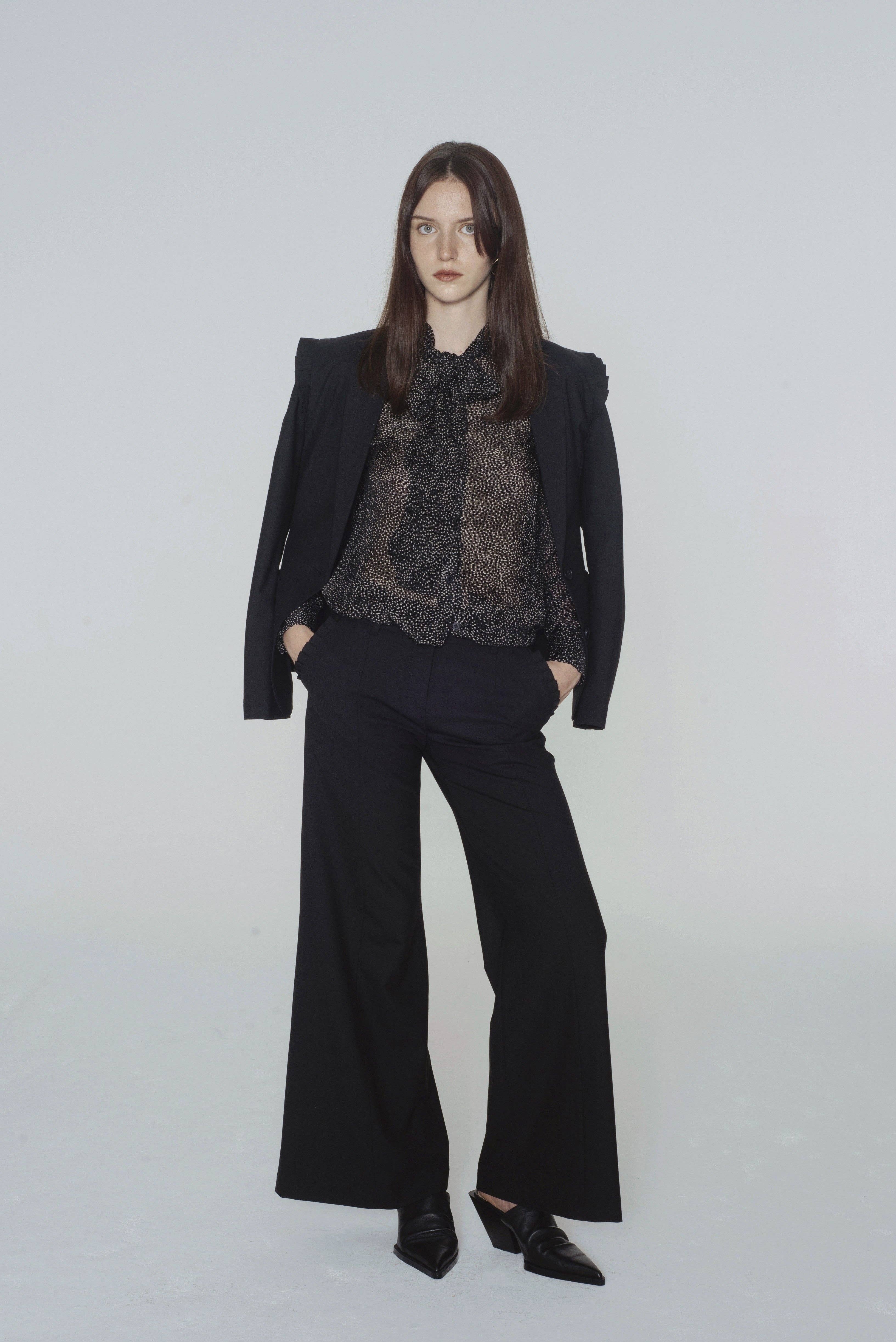 SUNDAY LIFE - Wholesale Pants - Women's - JOHANNA - WIDE WAIST FLARED PANTS2