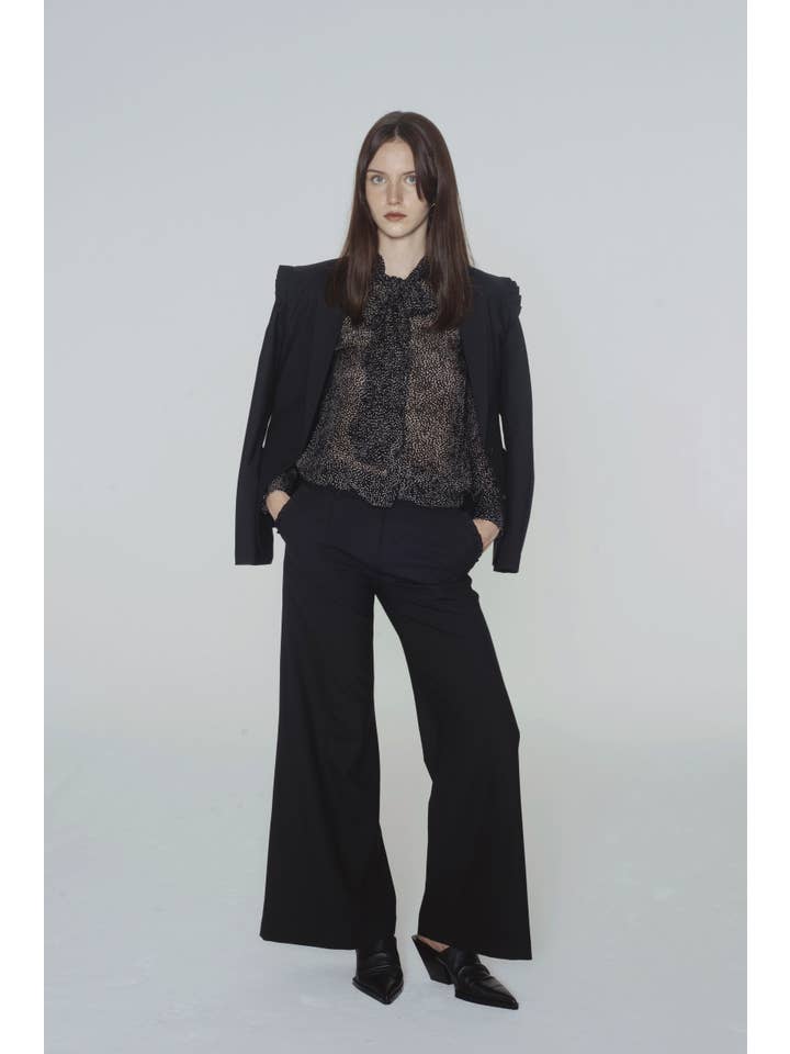 SUNDAY LIFE - Wholesale Pants - Women's - JOHANNA - WIDE WAIST FLARED PANTS2