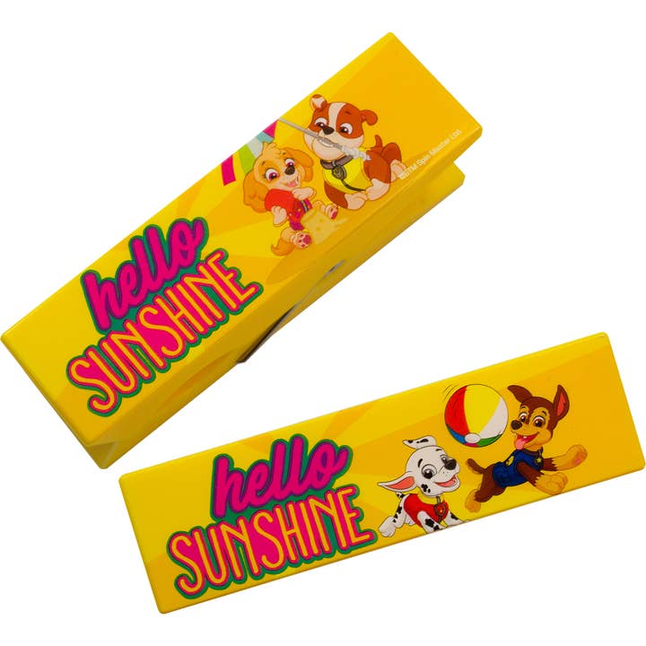 Pinzas para toallas LogoPeg - Paw Patrol (Hello Sunshine) para venta al por mayor de Mighty Mojo Toys