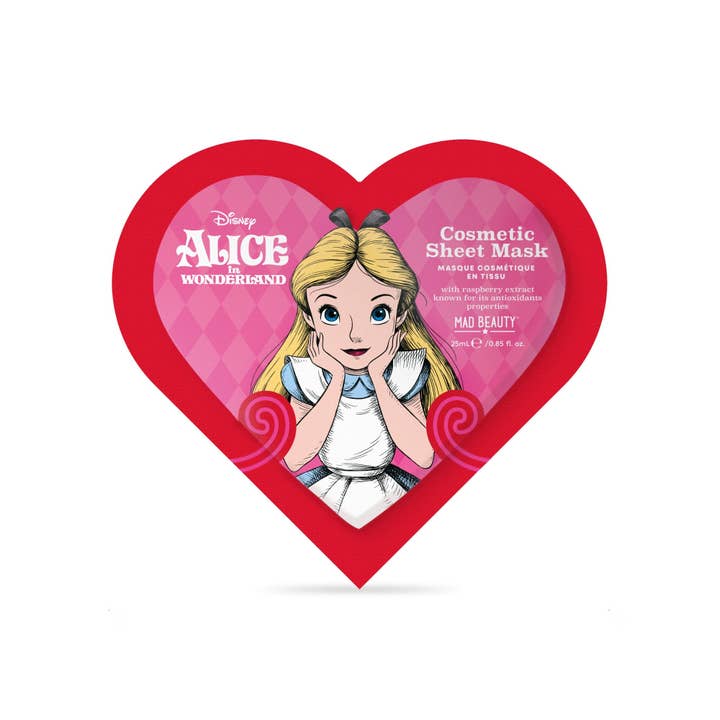 Mad Beauty USA LLC - Wholesale Skincare Face Mask - Disney Alice in Wonderland Cosmetic Sheet Mask