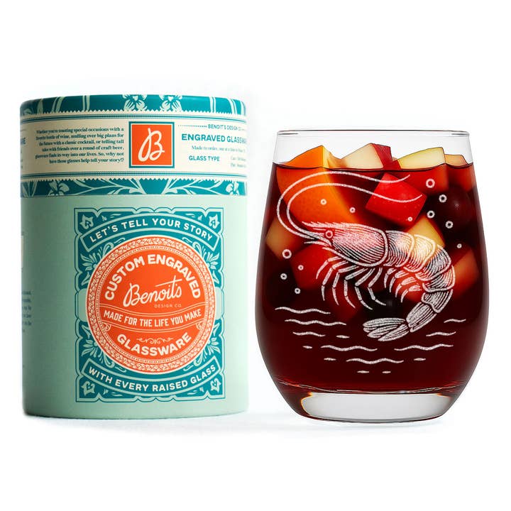 Benoit's Design Co. – Engroshandel Cocktail-/likørglas – Rejeglas3