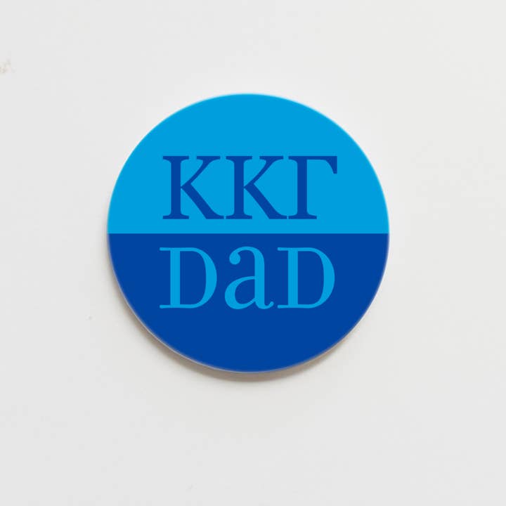 Good Vibez Collegiate - Wholesale Lapel Pin/Button - Kappa Kappa Gamma Parent Button - 2.25 inch1