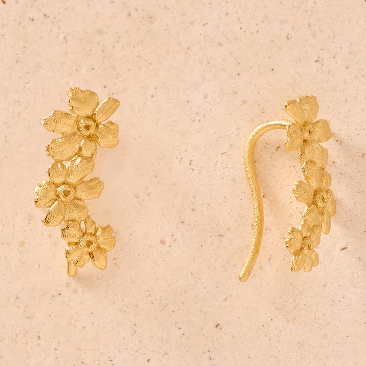 Agapée Jewelry - Wholesale Dangle Earrings - Rosaria Earrings | Jewelry Gold Gift Waterproof0