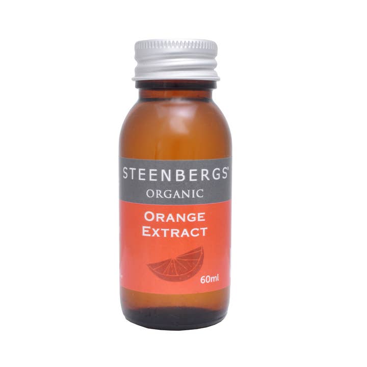 Orange Extract, Organic 60ml for wholesale by Steenbergs