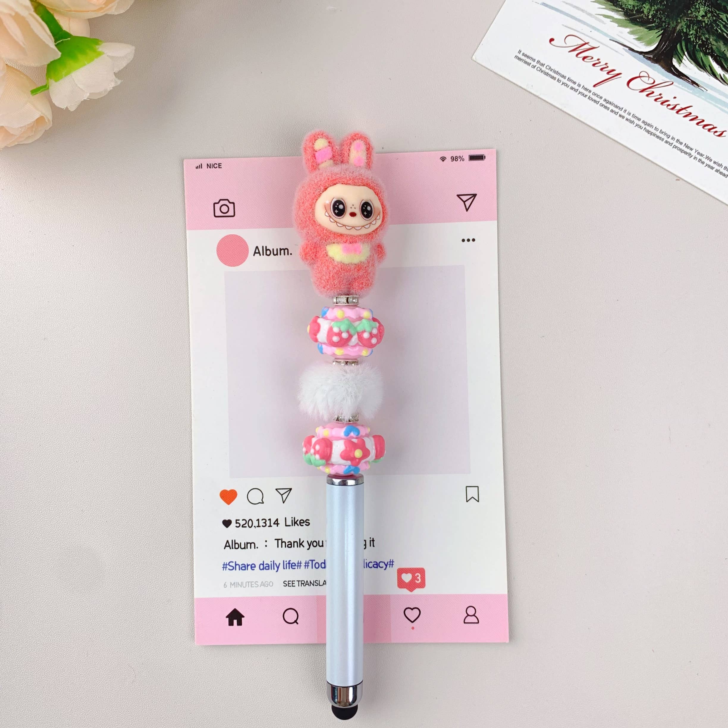 Lilyrosy（Duty free) - Wholesale Pen - Lafufu inspired & Ballpoint Pen – Functional & Adorable6