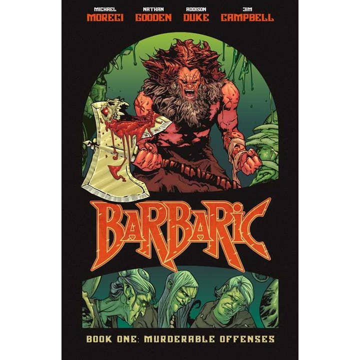 Barbaric Vol. 1 by Michael Moreci for wholesale by Simon & Schuster