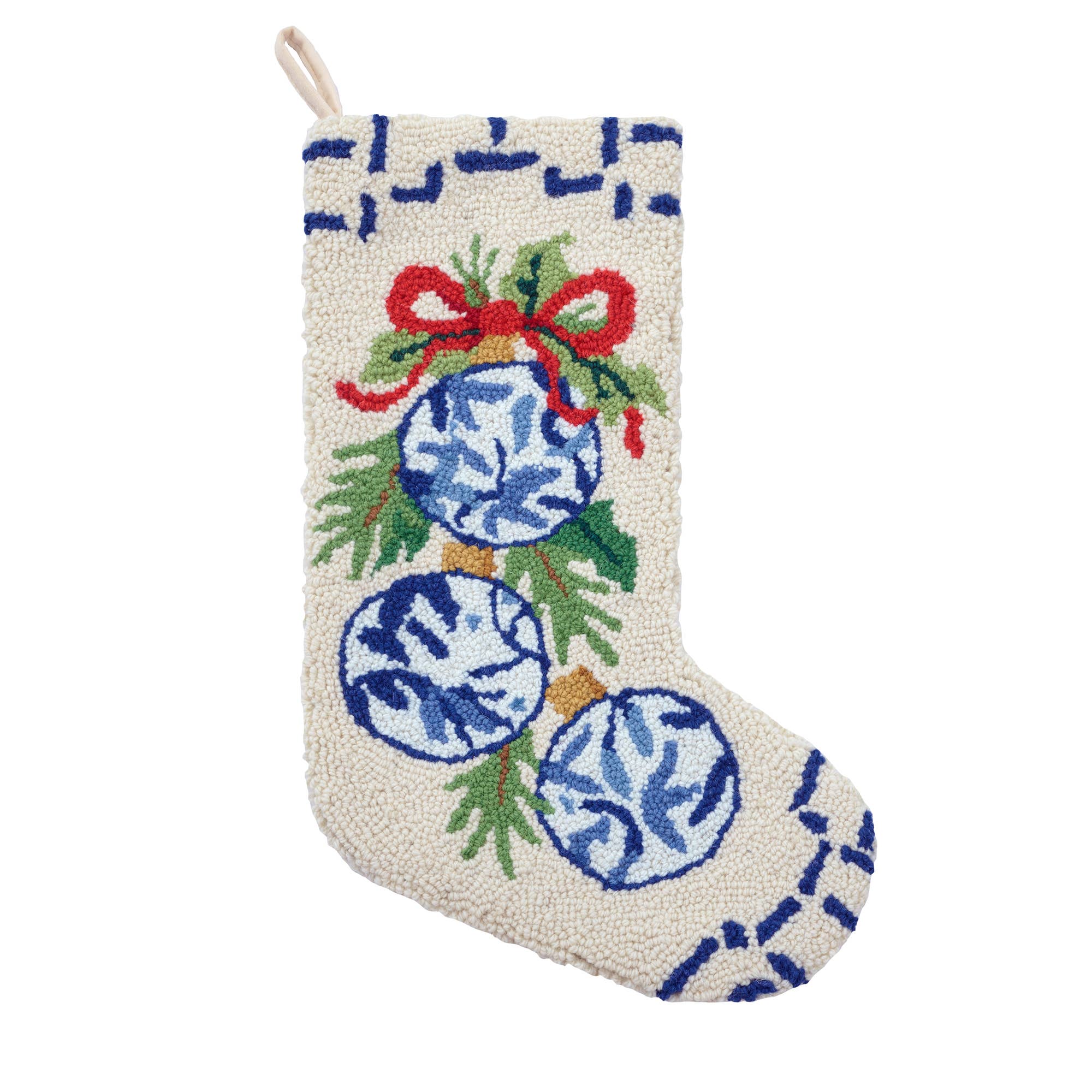 Peking Handicraft - Wholesale Holiday Stocking - Chinoiserie Ornaments Hook Stocking0