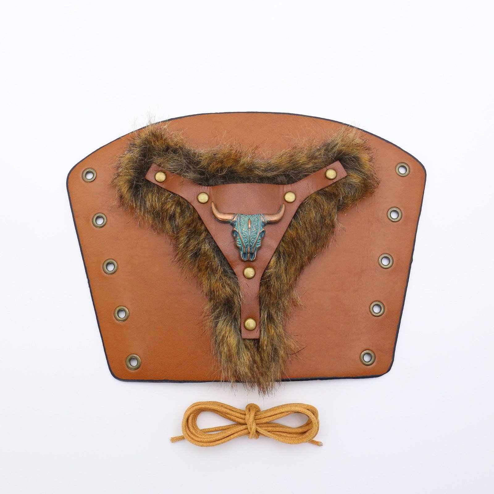 SALINA TRADING INC - Wholesale Costume – Women's - Medieval Leather Wrist Cuffs Retro Punk Arm Guards Festival Costume Accessories45