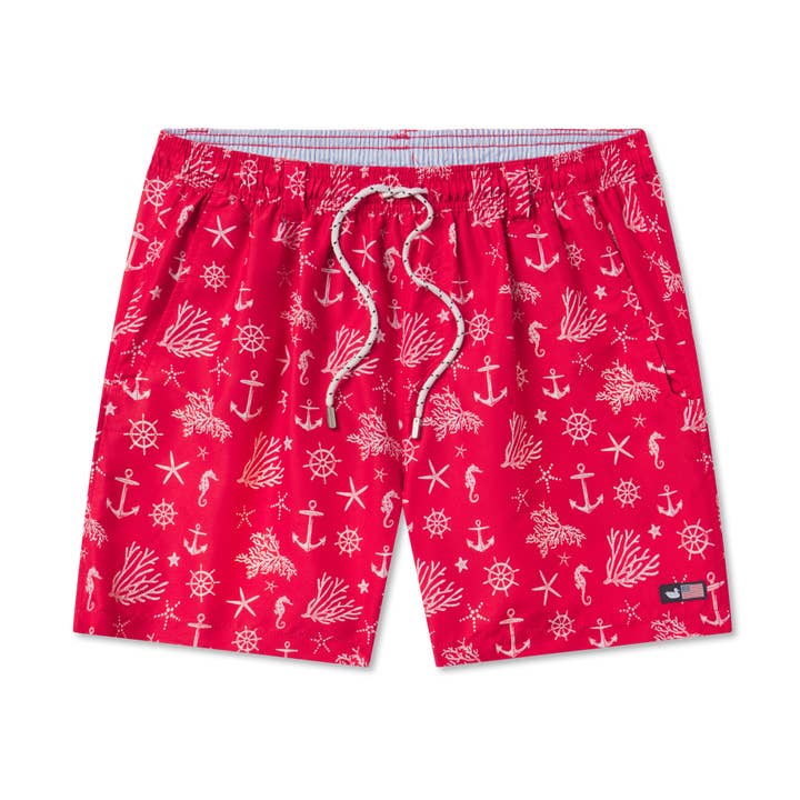 Dockside Swim Trunk - Anchors for wholesale by Southern Marsh