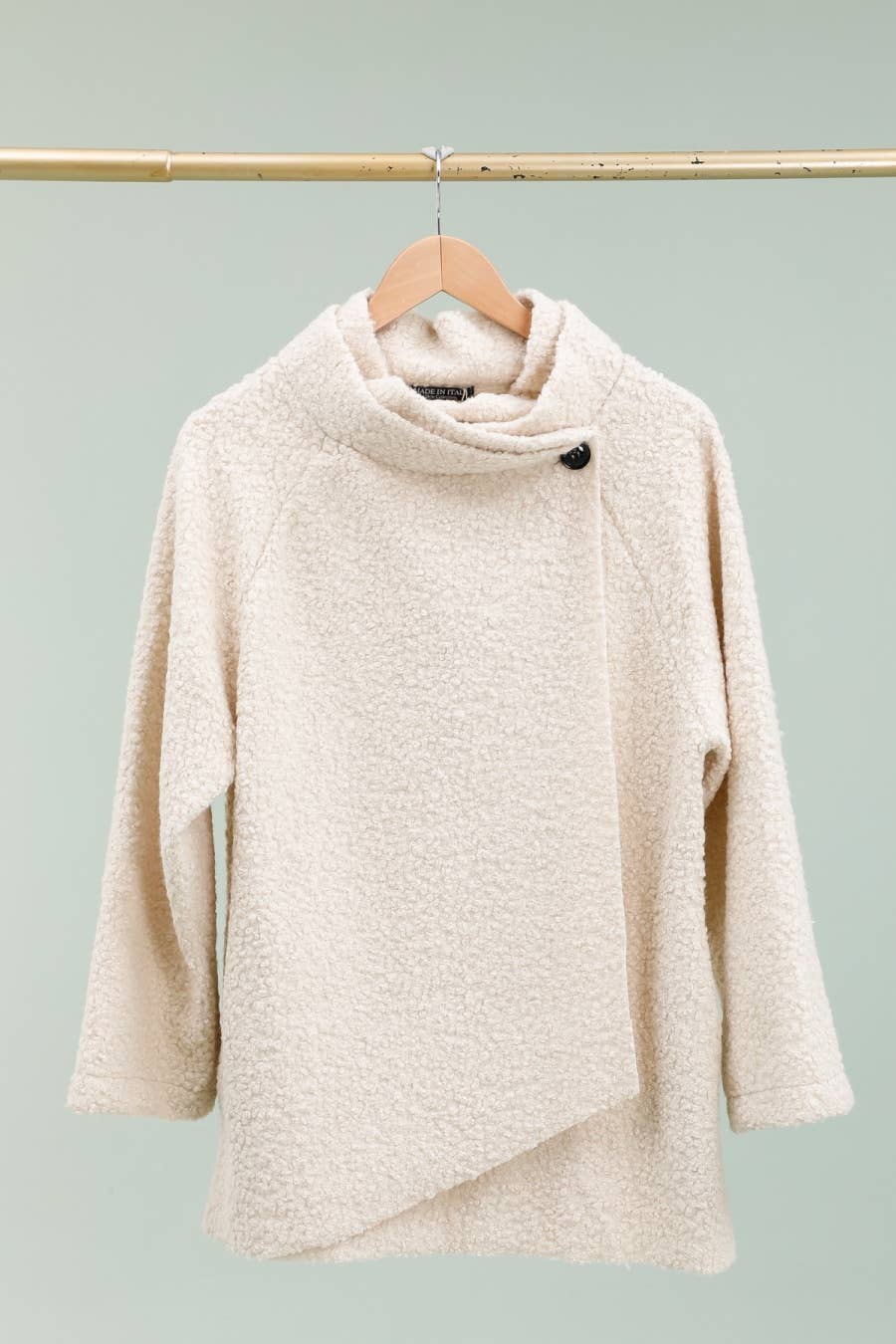 la maison des fibres naturelles – Großhandel College-/Baseballjacke – Damen – Kimono-Stil Jacke 09517 90% Polyester 10% Wolle8