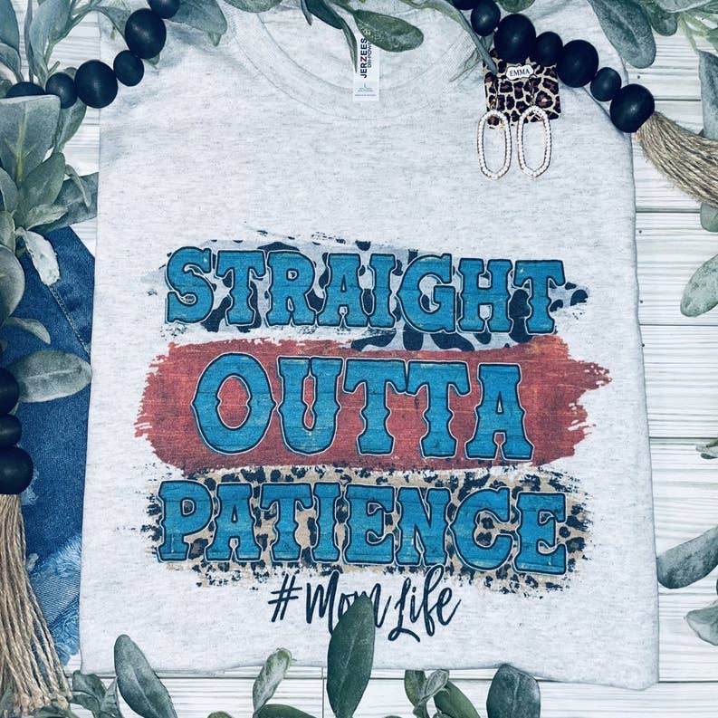Straight Outta Patience #MomLife Tumbler