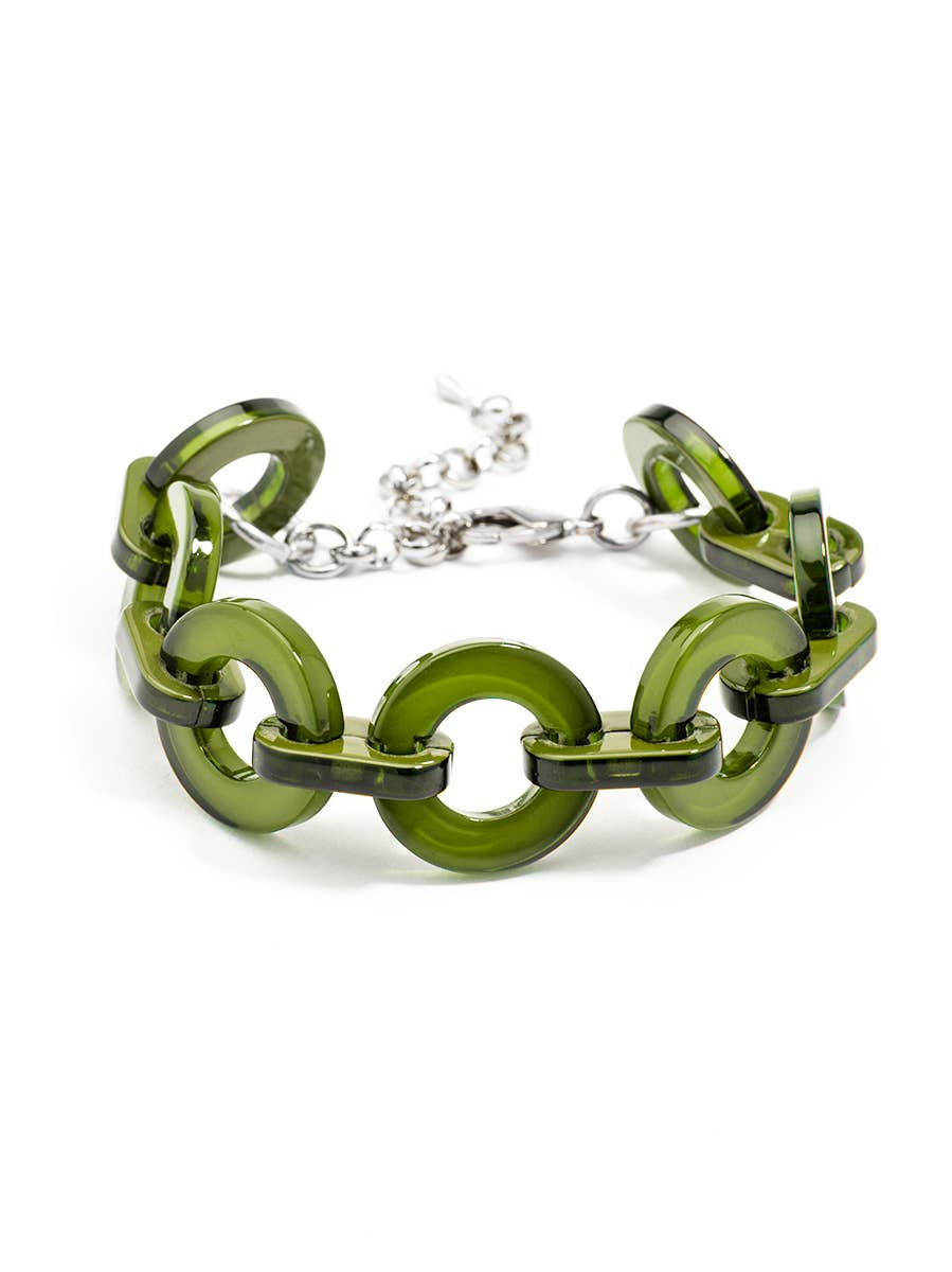 ZENZII Jewelry - Wholesale Link & Chain Bracelet - Ring Around The Resin Bracelet6
