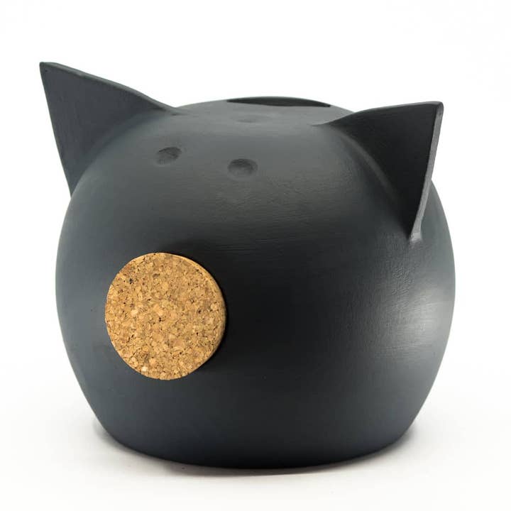 golden pigs - Wholesale Money/piggy bank - Handmade Ceramic Blackboard Piggy Bank - The Chalk Collection22