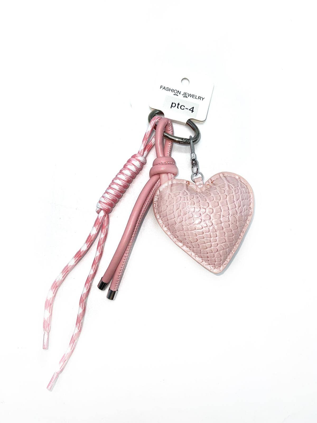 LINETA - Wholesale Keychain - Women's - PTC-4 Trendy keychain heart pattern3