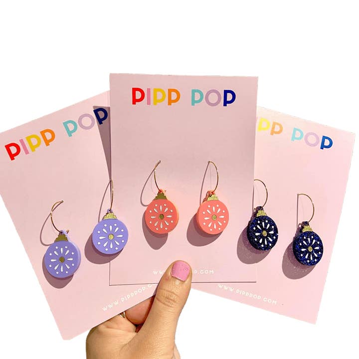 Christmas Bauble - Select Colour for wholesale by Pipp Pop