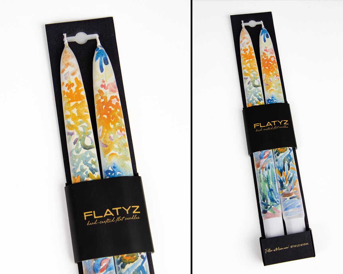Flatyz Candles - Wholesale Tapered Candle/Candlestick - Taper Candles - The Artist's Garden at Saint-Clair5