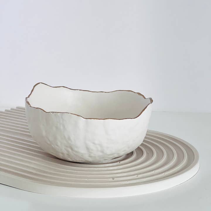 Kenley Boutique - Wholesale Candle holder - Concrete Bowl minimal concrete Bowl Candle Vessel -8.5oz4