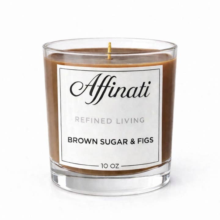 Bougie Originale Sucre Brun & Figues pour la vente par Affinati