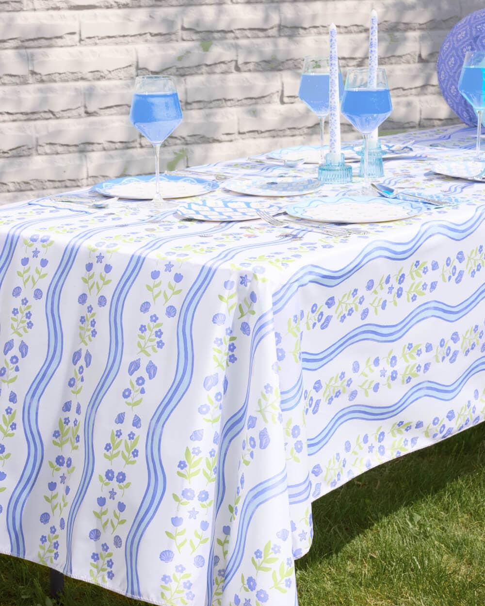 xo, Fetti - Wholesale Tablecloth - Coastal Tablecloth - 9" x 4.5" washable tablecloth1