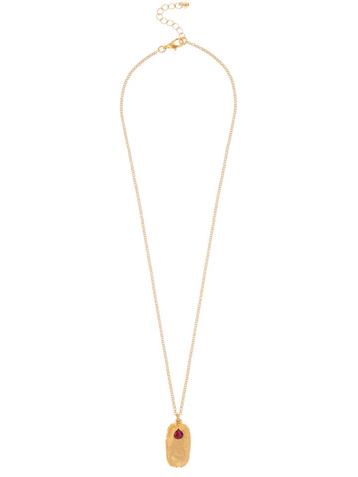 Colar Whisper Ruby por atacado de Sofia Godinho